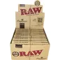 RAW – Connoisseur King Size Slim – Feuilles + Tips box complète de 24 booklets