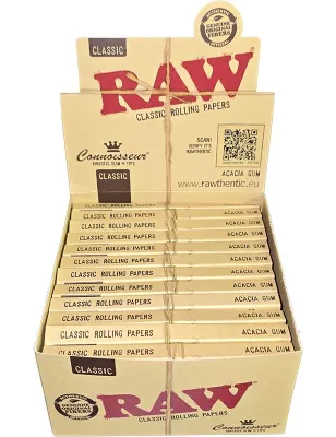 RAW – Connoisseur King Size Slim – Blättchen + Tips Box komplett