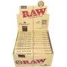 RAW – Connoisseur King Size Slim – Rolling Papers + Tips Complete Box