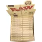 RAW – Connoisseur King Size Slim – Feuilles + Tips box complète de 24 booklets