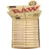 RAW – Connoisseur King Size Slim – Rolling Papers + Tips Complete Box
