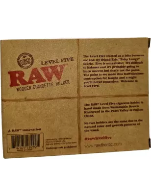 RAW – Level Five Wooden Joint Holder
