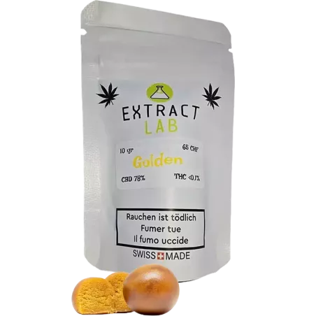 Extract Lab – Golden 78 % CBD 5g/10g