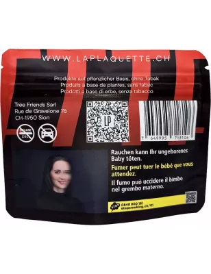 La Plaquette – Libanais Rouge 25 % CBD