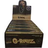 G-Rollz – Pets Rock Rap Unbleached King Size Slim Papers + Tips Box komplett mit 25 Booklets