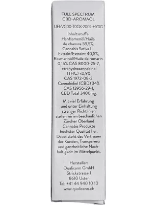 Qualicann – CBD Öl Entire Full Spectrum 34%