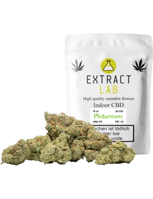 Plutonium fleurs CBD Indoor 19 % | Extract Lab