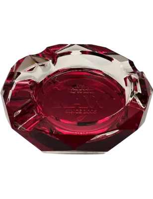 RAW – Ruby Red Glass Ashtray