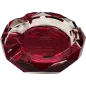 RAW – Ruby Red Glass Ashtray