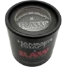 HAMMERCRAFT X RAW – Aluminium Grinder S Black 4parts 50mm