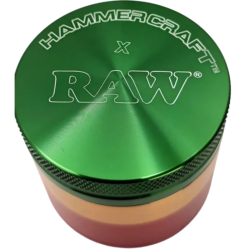 HAMMERCRAFT X RAW – Grinder S Rasta 50 mm