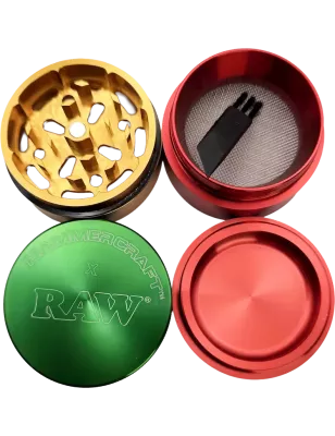 HAMMERCRAFT X RAW – Grinder S Rasta 50 mm