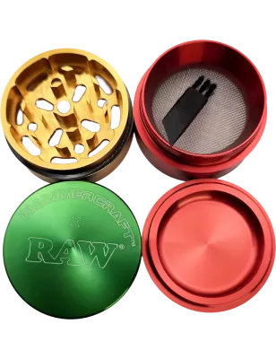 HAMMERCRAFT X RAW – Grinder S Rasta 50 mm