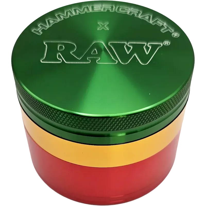 HAMMERCRAFT X RAW – Grinder Rasta 63 mm