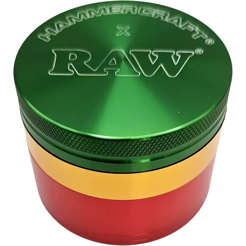 HAMMERCRAFT X RAW – Grinder Rasta 63 mm