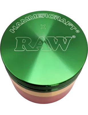 HAMMERCRAFT X RAW – Grinder Rasta 63 mm