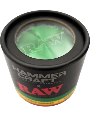 HAMMERCRAFT X RAW – Grinder Rasta 63 mm