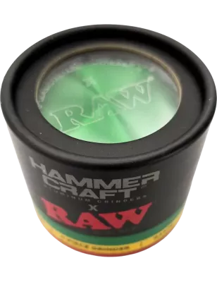 HAMMERCRAFT X RAW – Grinder Rasta 63 mm