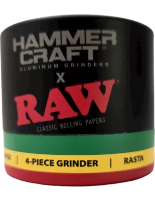 HAMMERCRAFT X RAW – Grinder Rasta 63 mm
