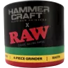HAMMERCRAFT X RAW – Grinder Rasta 63 mm