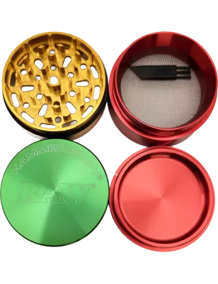 HAMMERCRAFT X RAW – Grinder Rasta 63 mm