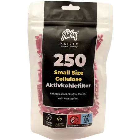 Kailar – Aktivkohlefilter Small Size Slim 5.9 mm 250