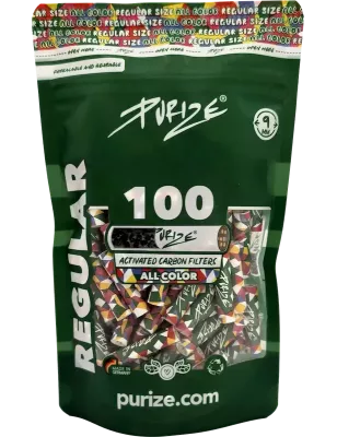 PURIZE – Aktivkohlefilter Regular Size 9 mm 100 All Colors