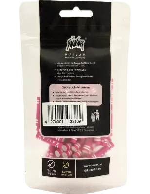 Kailar – Cellulose Aktivkohlefilter Slim 5.9 mm 65 Pink