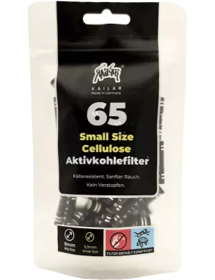 Kailar – Slim activated carbon filters 5.9 mm x65