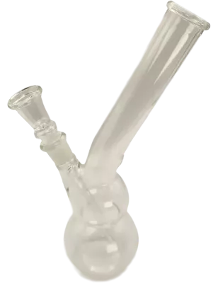 Pipe à eau en verre 20 cm avec boîte
