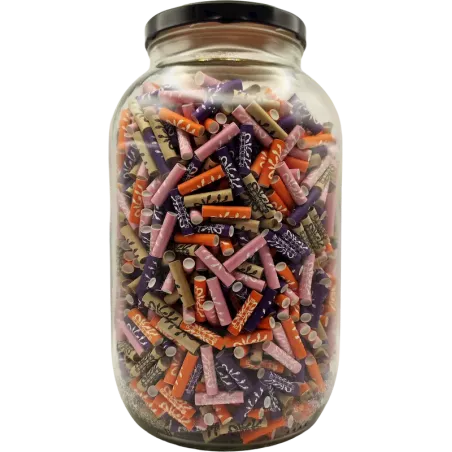 Medusa – Aktivkohlefilter Mixed 6 mm 2222 Stück im Glas