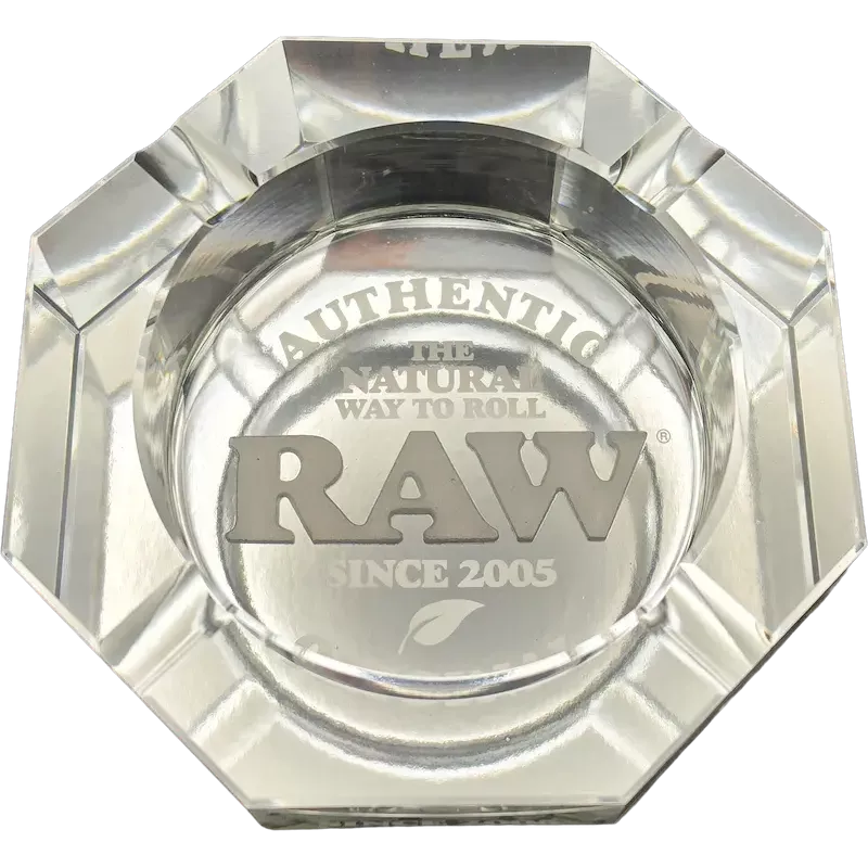 RAW – Crystal Ashtray Cendrier en cristal