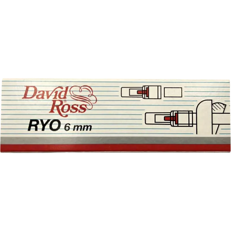 David Ross – Minifilter RYO Filter Ø 6 mm (10 pcs)