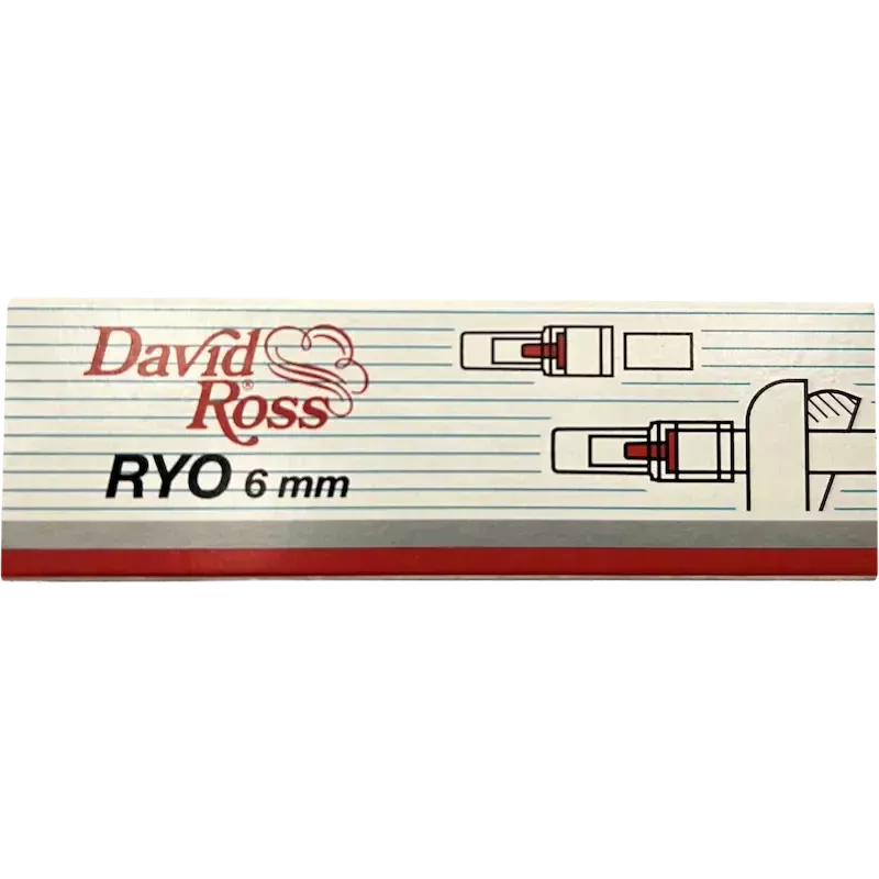 David Ross – Minifilters RYO Filtre Ø 6 mm (10 pcs)