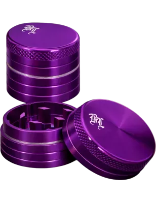 Black Leaf – Mini Grinder 2 parties Aluminium Ø29mm Violet