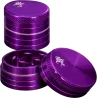 Black Leaf – Mini Grinder 2 parties Aluminium Ø29mm Violet