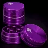 Black Leaf – Mini Grinder 2 parties Aluminium Ø29mm Violet