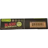 RAW – Black Organic Hemp Cartine Kingsize Slim 32 cartine