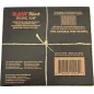 RAW – Black Organic Hemp Feuilles à rouler Kingsize Slim Box 50 paquets