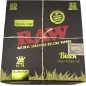 RAW – Black Organic Hemp Feuilles à rouler Kingsize Slim Box 50 paquets