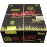RAW – Black Organic Hemp Feuilles à rouler Kingsize Slim Box 50 paquets