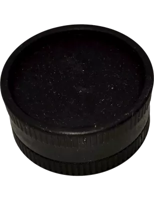 Hanf Grinder – Grinder en chanvre 55 mm 2 parties noir