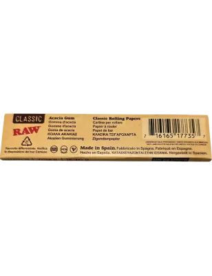 RAW – Classic Kingsize Slim Drehpapiere 32 Blätter