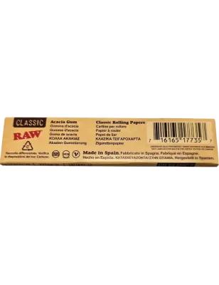 RAW – Classic Kingsize Slim Rolling Papers 32 sheets