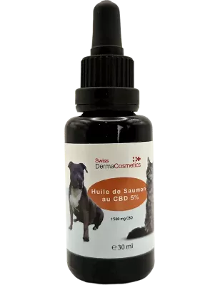 Swiss CannaMed – Huile de Saumon CBD 5% 30 ml