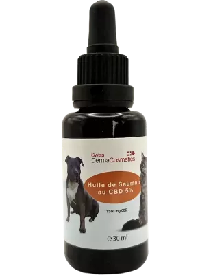 Swiss CannaMed – Huile de Saumon CBD 5% 30 ml