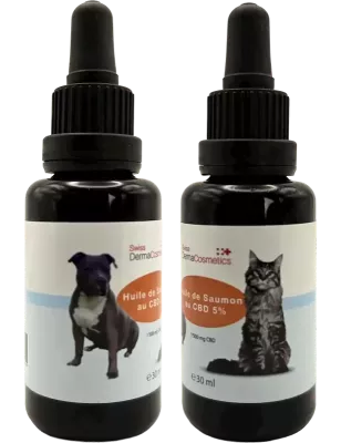 Swiss CannaMed – Huile de Saumon CBD 5% 30 ml