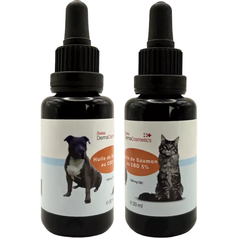 Swiss CannaMed – Huile de Saumon CBD 5% 30 ml