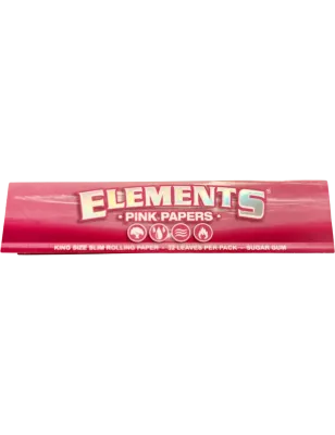 Elements – Pink King Size Slim Papers 32 pcs