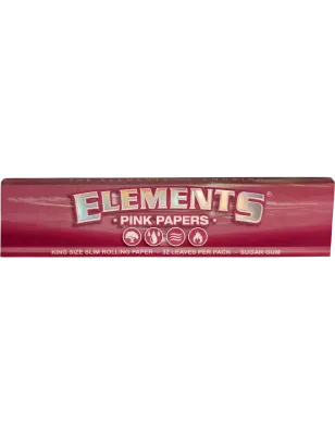 Elements – Pink King Size Slim Papers 32 pcs